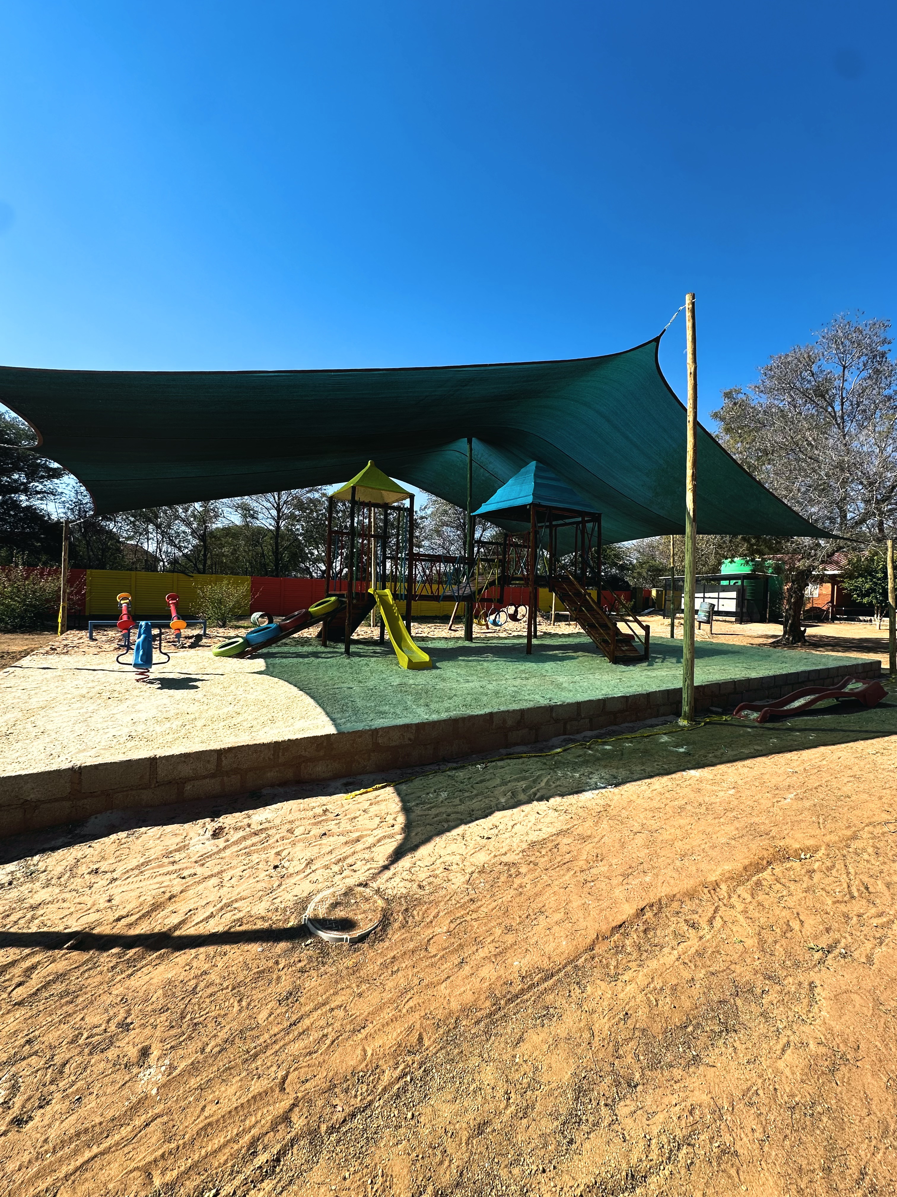 School Playground Package installed in Botswana