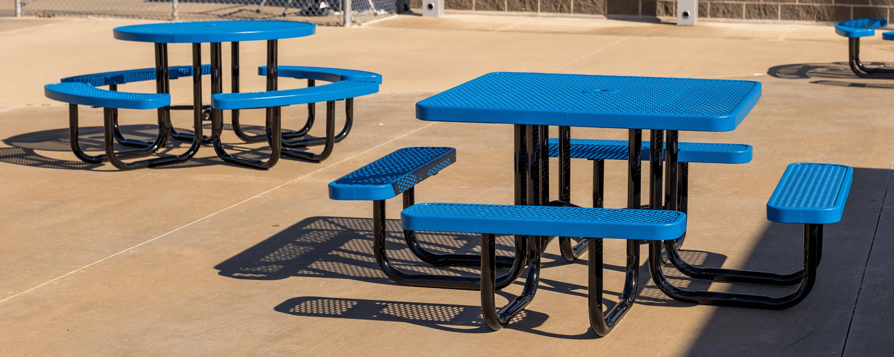 Park Furniture Set (Benches & Bins) installed in Botswana