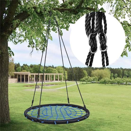 40" Spider Web Tree Swing Adjustable Kids Outdoor/Backyard Christmas Gift — Swings supplied in Botswana