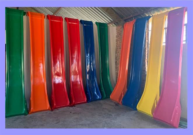 3m Fiberglass Slide installed in Botswana